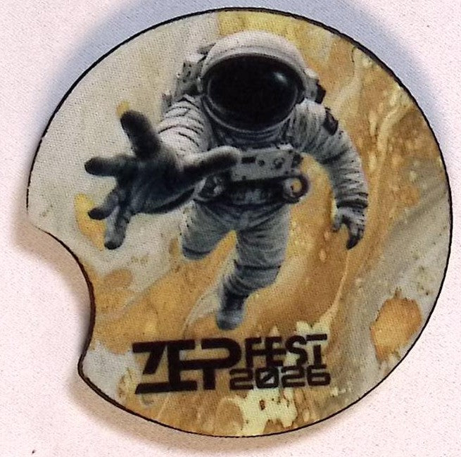 ZEPFEST 2026 - Car Coaster - 2 pack
