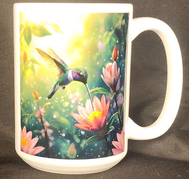 Hummingbird 15 oz Mug