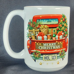 Christmas Truck 15 oz Mug