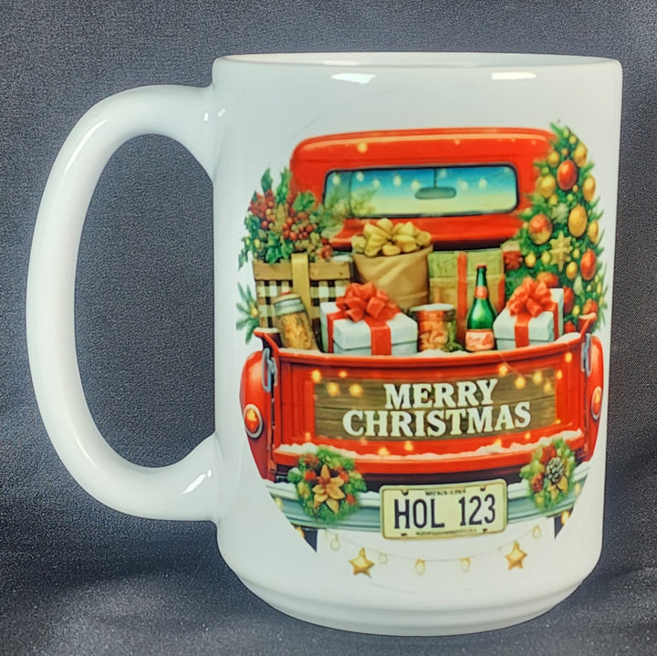 Christmas Truck 15 oz Mug