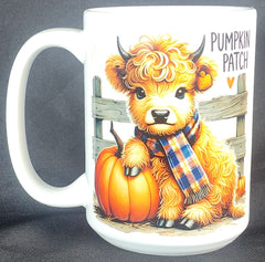 Highland Calf 15 oz Mug
