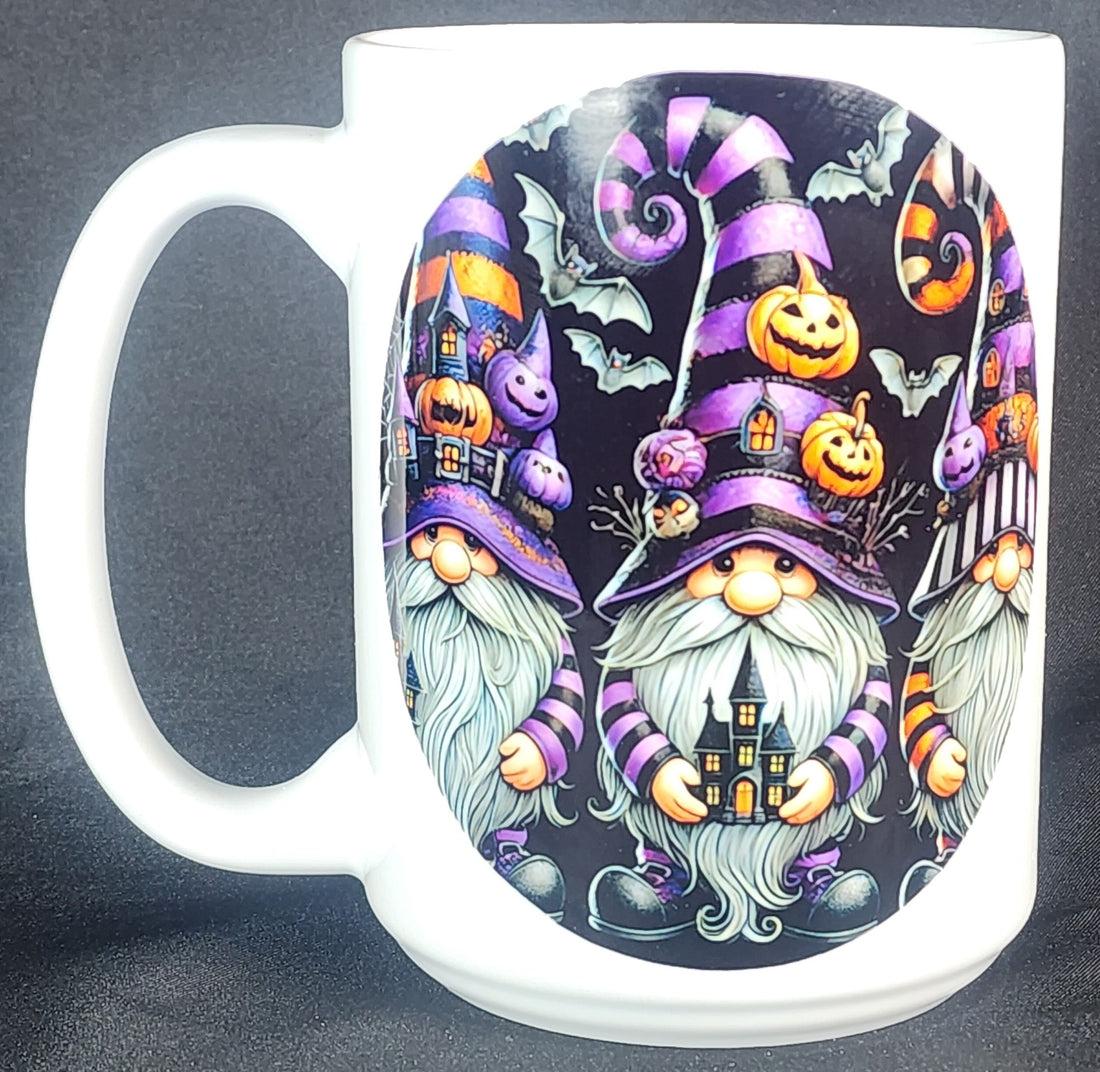 Mythical Halloween Gnomes 15 Oz Mug