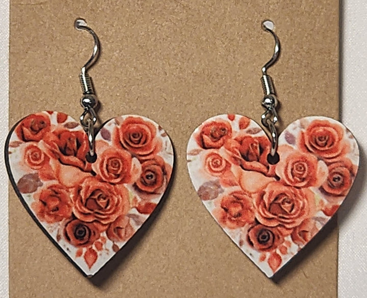 Valentines Heart Earrings - 0010 product photo