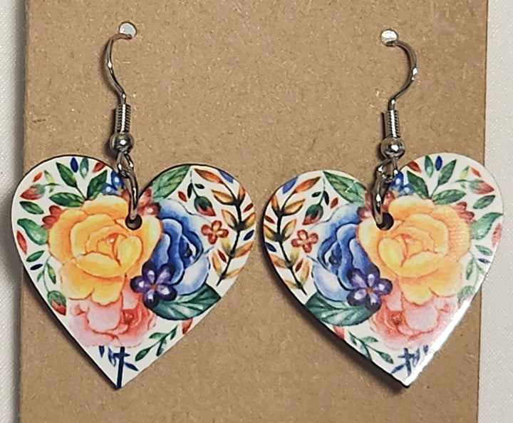 Valentines Heart Earrings - 0019 product photo