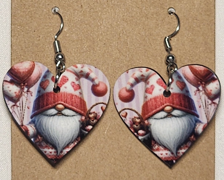 Valentines Heart Earrings - 0020 product photo