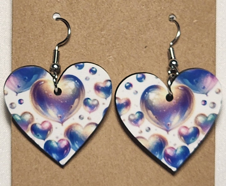 Valentines Heart Earrings - 0023 product photo