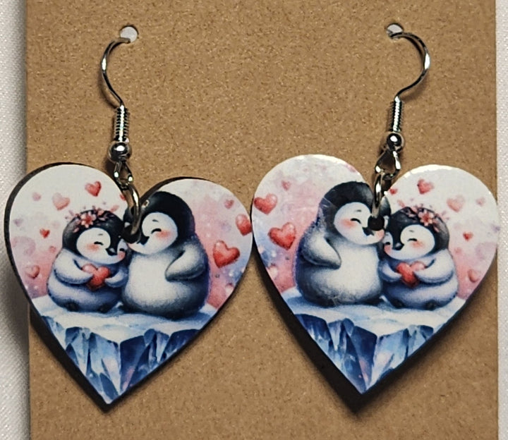 Valentines Heart Earrings - 0025 product photo