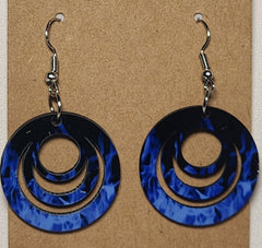 Abstract 3-Ring Earrings - 0011 product photo