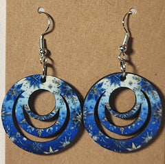 Christmas 3-Ring Earrings - 0001 product photo