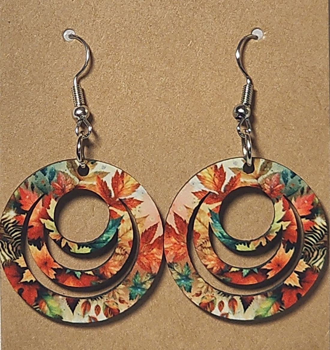 Fall 3-Ring Earrings - 0004 product photo