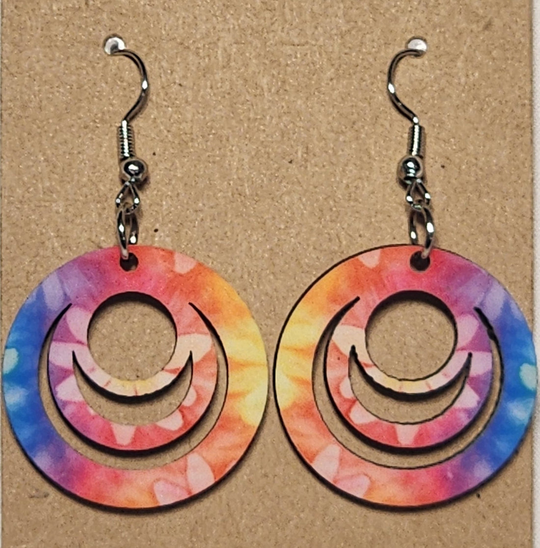 Floral 3-Ring Earrings - 0003 product photo