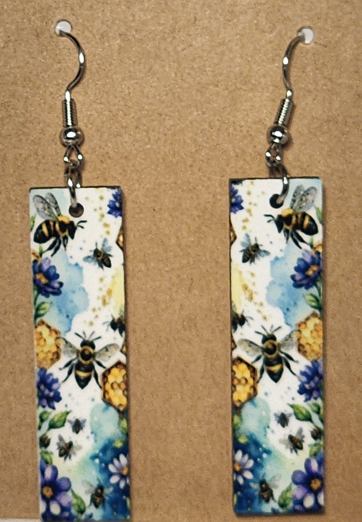 Animals Strip Earrings - 0006 product photo