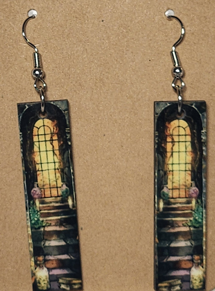 Profession Focused Strip Earrings - 0001 product photo