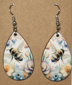 Animals Teardrop Earrings - 0002 product photo