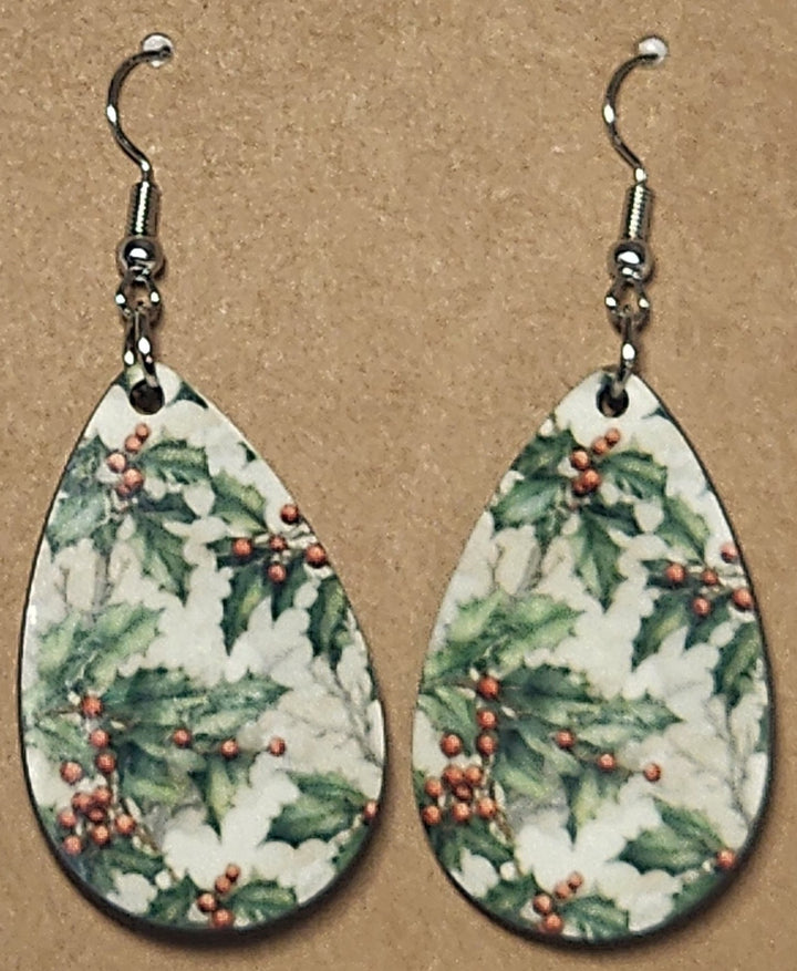 Christmas Teardrop Earrings - 0002 product photo