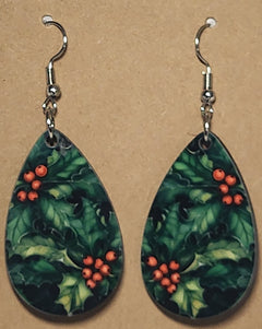 Christmas Teardrop Earrings - 0004 product photo