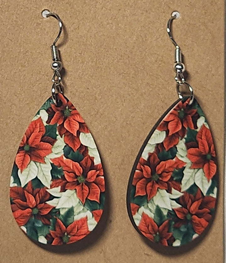 Christmas Teardrop Earrings - 0005 product photo