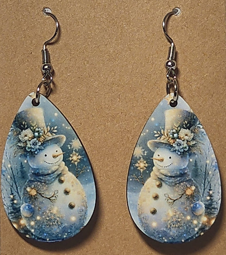 Christmas Teardrop Earrings - 0010 product photo