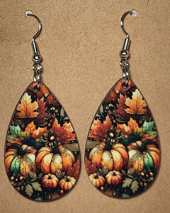 Fall Teardrop Earrings - 0002 product photo