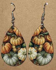 Fall Teardrop Earrings - 0007 product photo