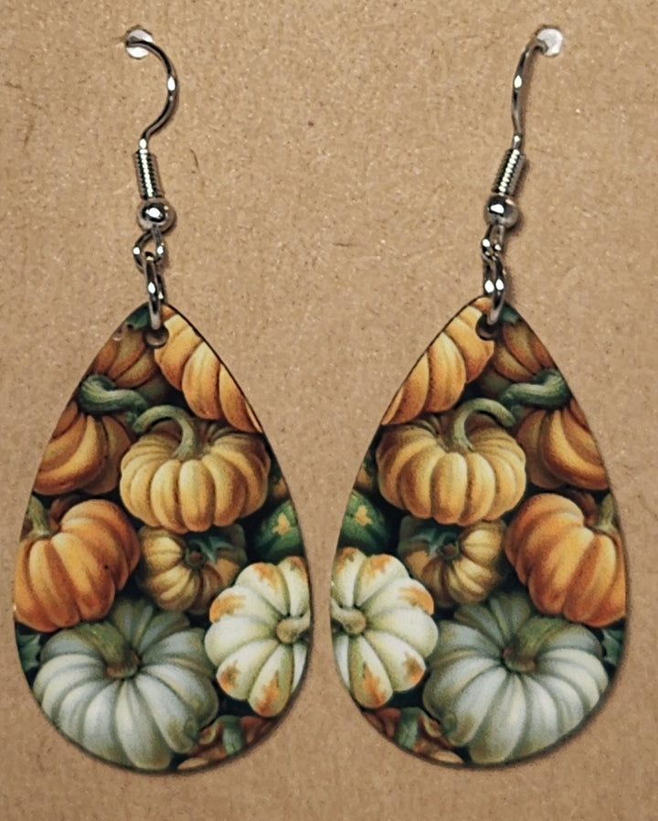 Fall Teardrop Earrings - 0007 product photo
