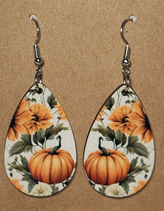 Fall Teardrop Earrings - 0009 product photo