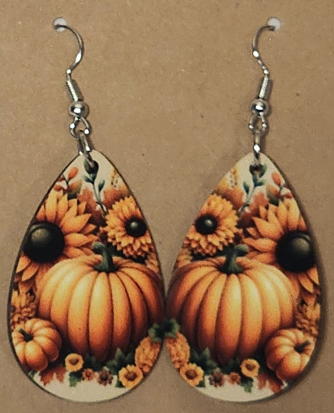 Fall Teardrop Earrings - 0011 product photo