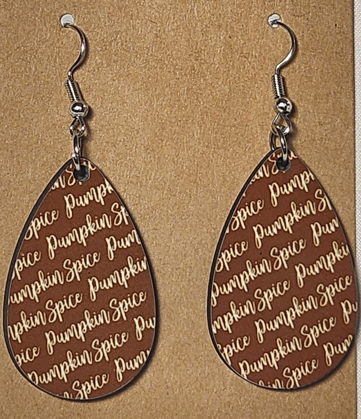 Fall Teardrop Earrings - 0012 product photo
