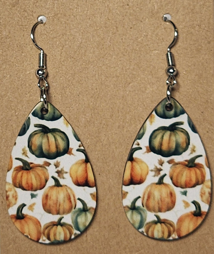 Fall Teardrop Earrings - 0014 product photo