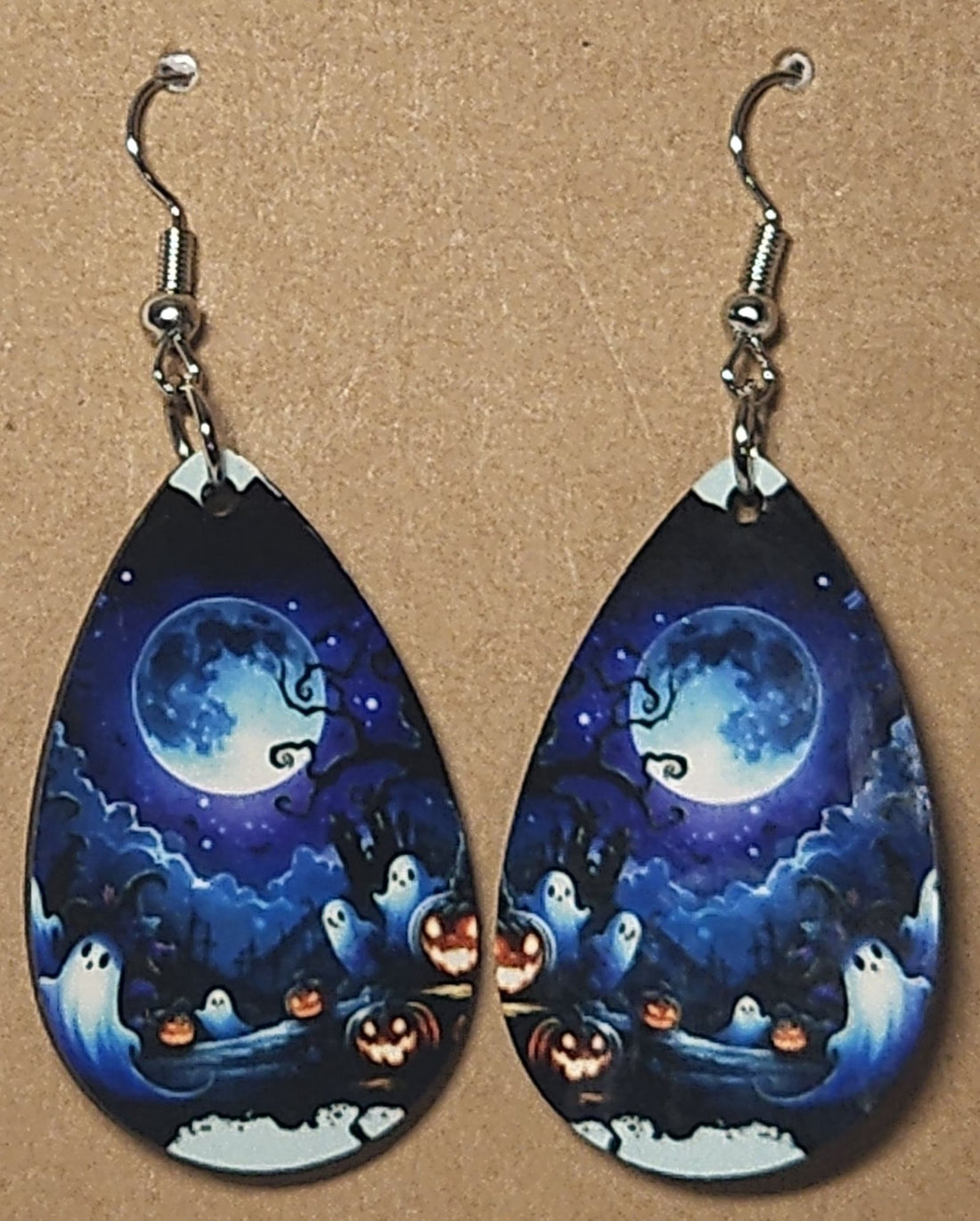 Halloween Teardrop Earrings - 0003 product photo