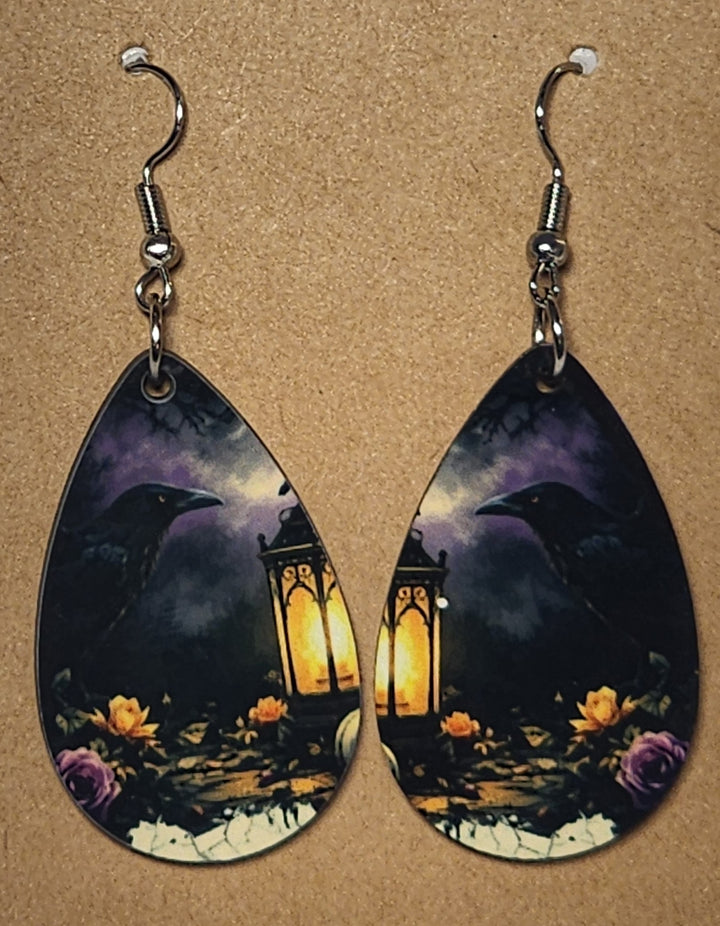 Halloween Teardrop Earrings - 0005 product photo