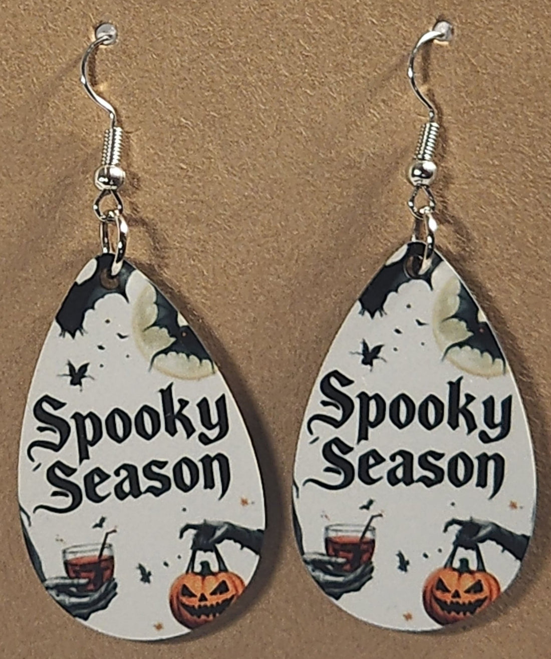 Halloween Teardrop Earrings - 0007 product photo