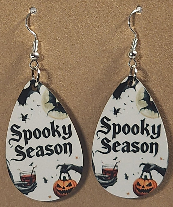 Halloween Teardrop Earrings - 0007 product photo