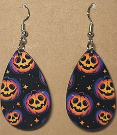 Halloween Teardrop Earrings - 0015 product photo
