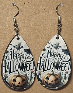 Halloween Teardrop Earrings - 0023 product photo
