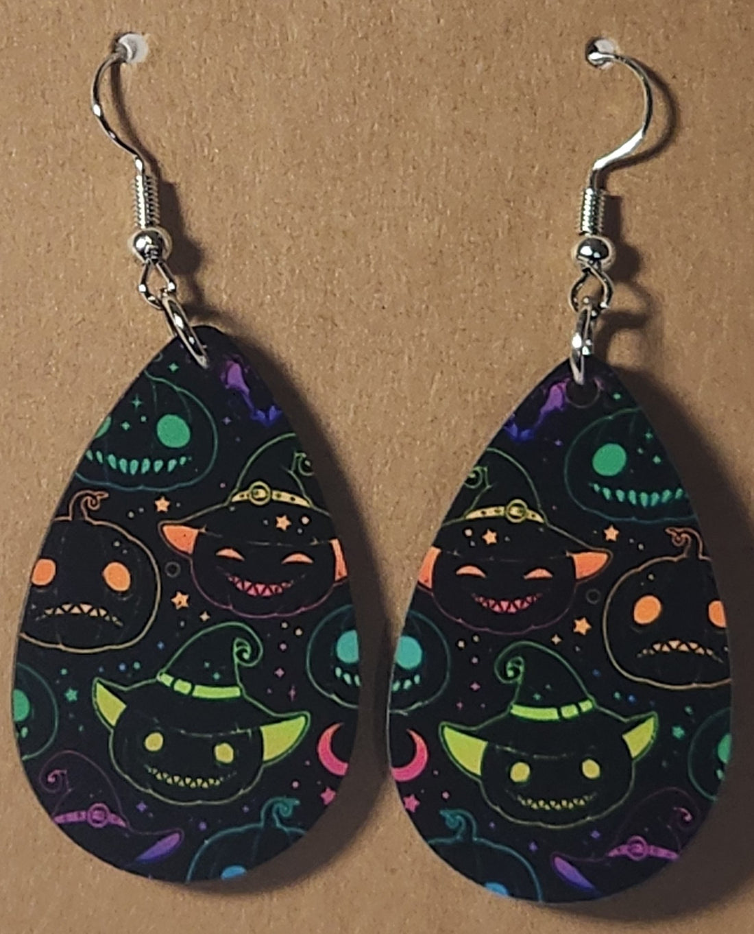 Halloween Teardrop Earrings - 0025 product photo