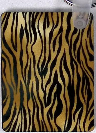 Big Cat Pattern Rectangular Key Chain