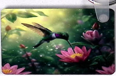 Custom Hummingbird Rectangular Key Chain