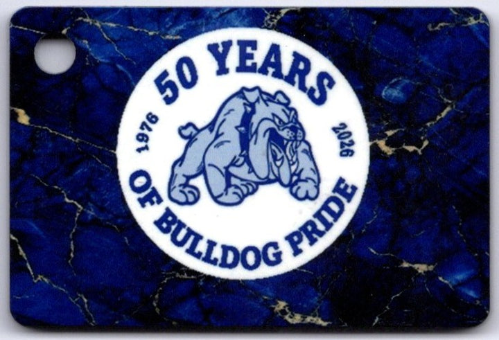 Class of 1976 Bulldog Reunion Key Chain