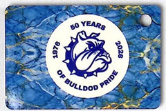 Class of 1976 Bulldog Reunion Key Chain