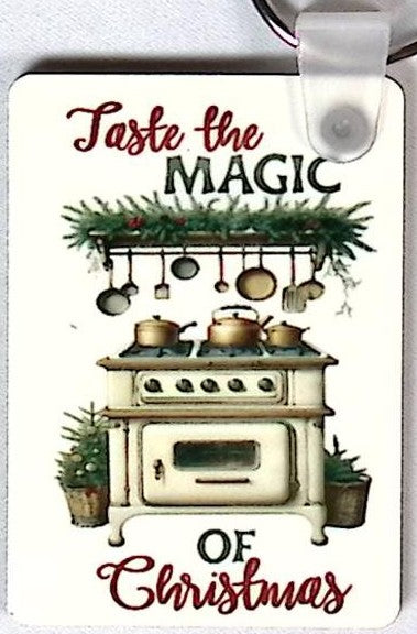 Magic Oven Rectangular Key Chain