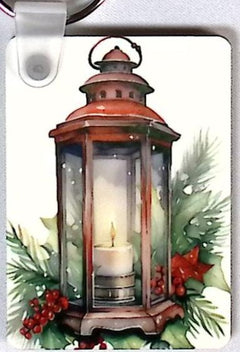 Lantern Rectangular Key Chain