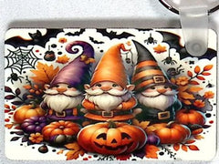 Gnomes Bats Rectangular Key Chain