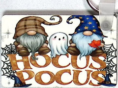 Magic Gnomes Rectangular Key Chain