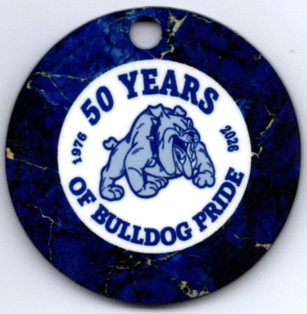 Class of 1976 Bulldog Reunion Key Chain
