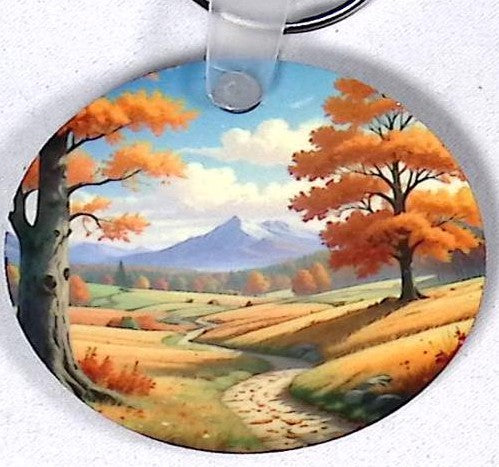 Fall Valley Round Key CHain