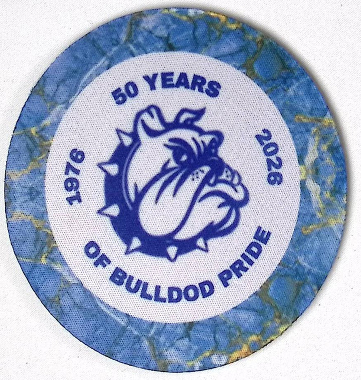 Class of 1976 Bulldog Reunion Round Coasters
