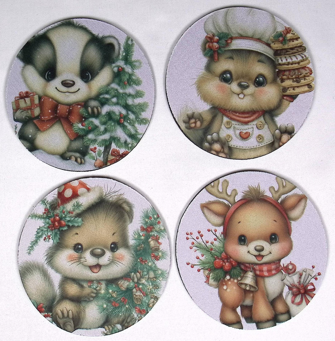 Christmas Round Table Coaster - 0003 product photo