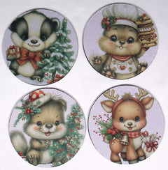 Christmas Round Table Coaster - 0003 product photo