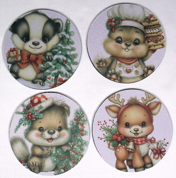 Christmas Round Table Coaster - 0003 product photo